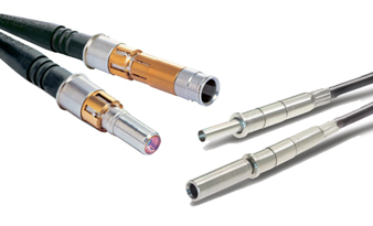 Hypertronics 光纖連接器擴束觸頭，尺寸5和尺寸12